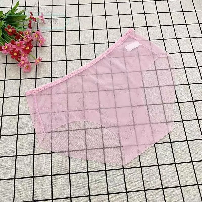 Transparente Mesh sexy Höschen Frauen voll transparente Versuchung heiße Höschen Sommer atmungsaktive Frauen Slips Sissy Höschen