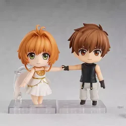 10cm Tsubasa Chronicle RESERVoir Sakura Li Syaoran #2152 2152 #2153 Action figure toys collection doll Christmas gift with box