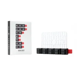 Dspiae PT-SR Easy Assembly Model Panel Holder Versatile and Stable 28 Letter and 20 Number Pieces