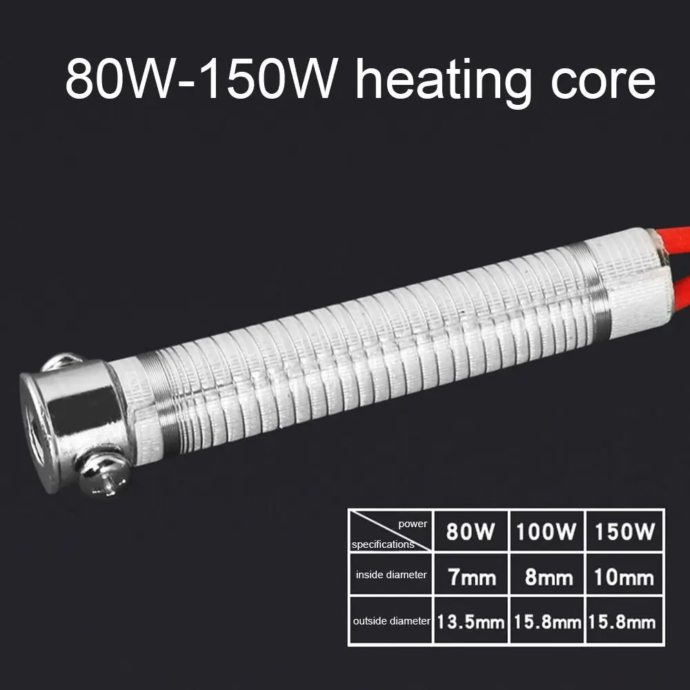 Heating Core 30/40/60/80/100/150/200/300W Universal Electric Soldering Iron Cores Replacing Heating Element Welding Tools