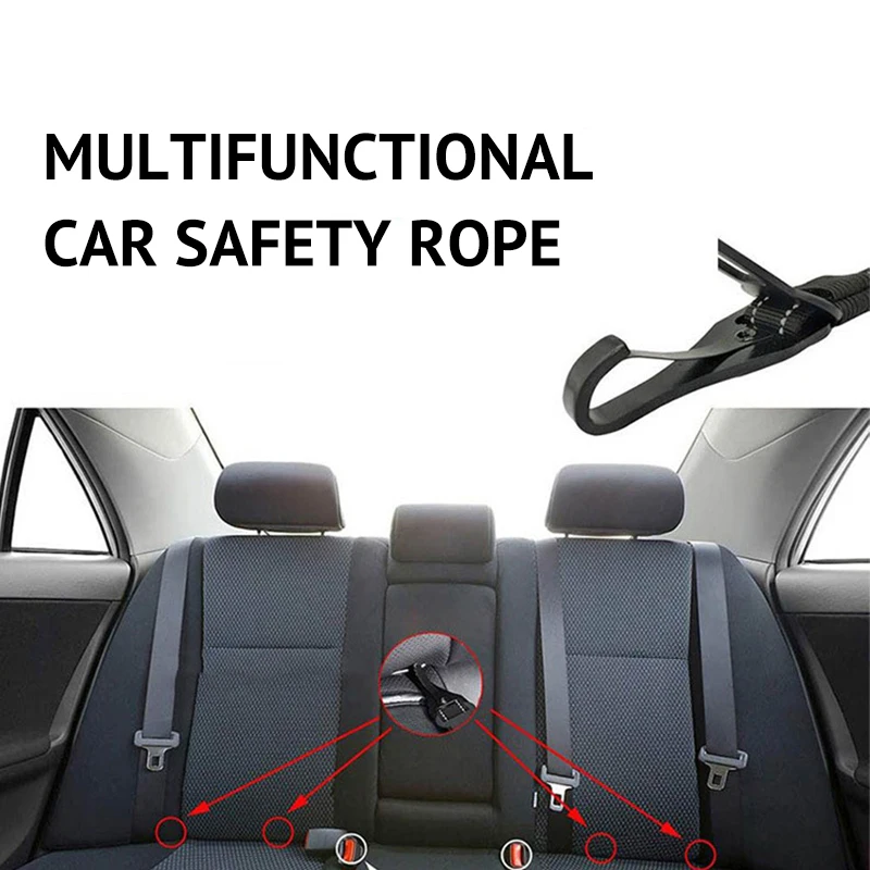 3 In 1 Pet Dog Car Seat Belt Nylon Reflective Adjustable Pet Seat Vehicle Lead Clip Safety Traction Rope for Small Large Dogs