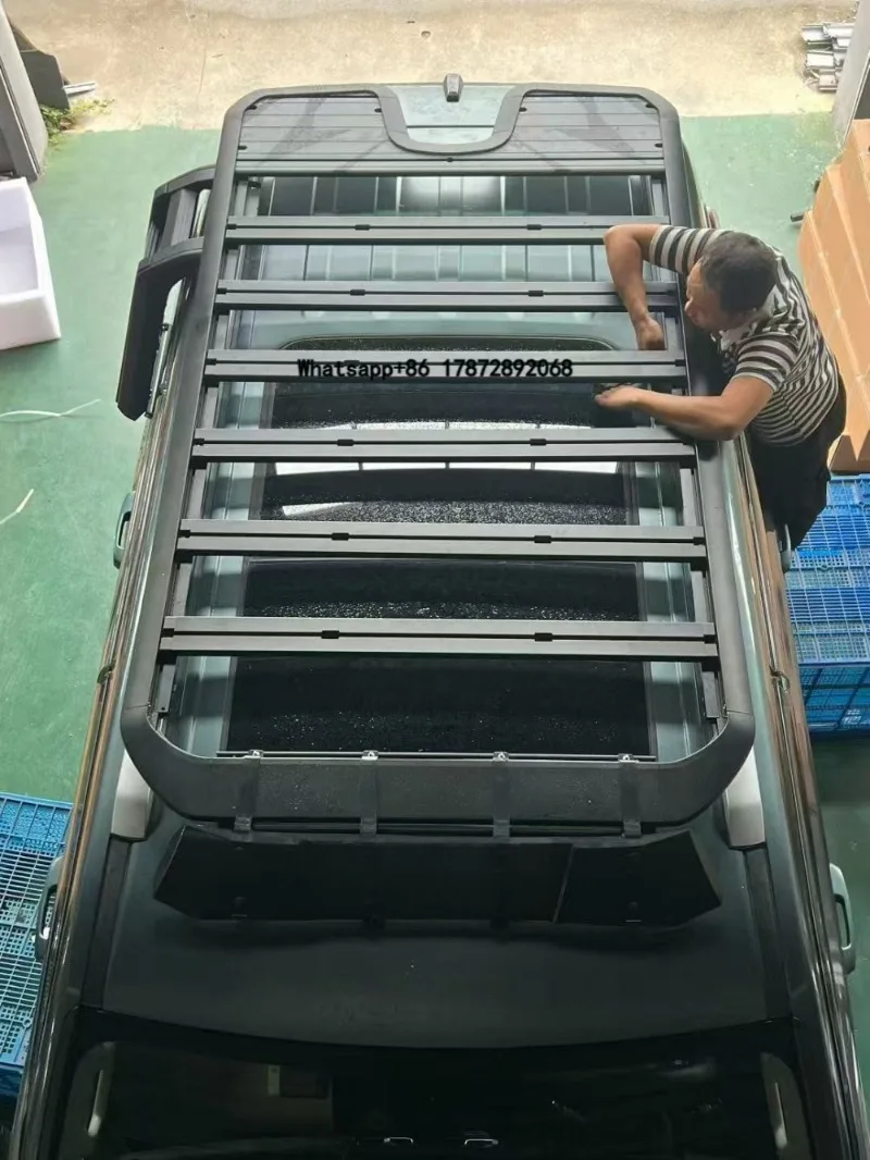 

Iron Roof Rack Platform for Jetour T2 Off-Road Sunroof STYLE or DFD Style Secure Perfect Fit