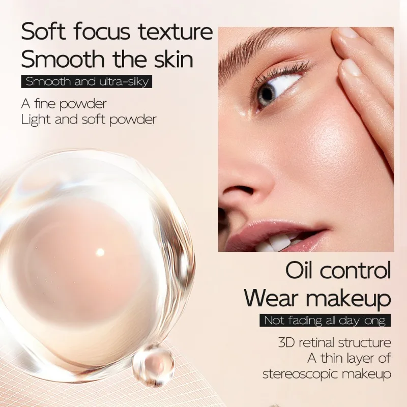 Base líquida fosca natural de 3 cores, à prova d'água, controle de óleo, base líquida de longa duração, creme facial fosco, corretivo