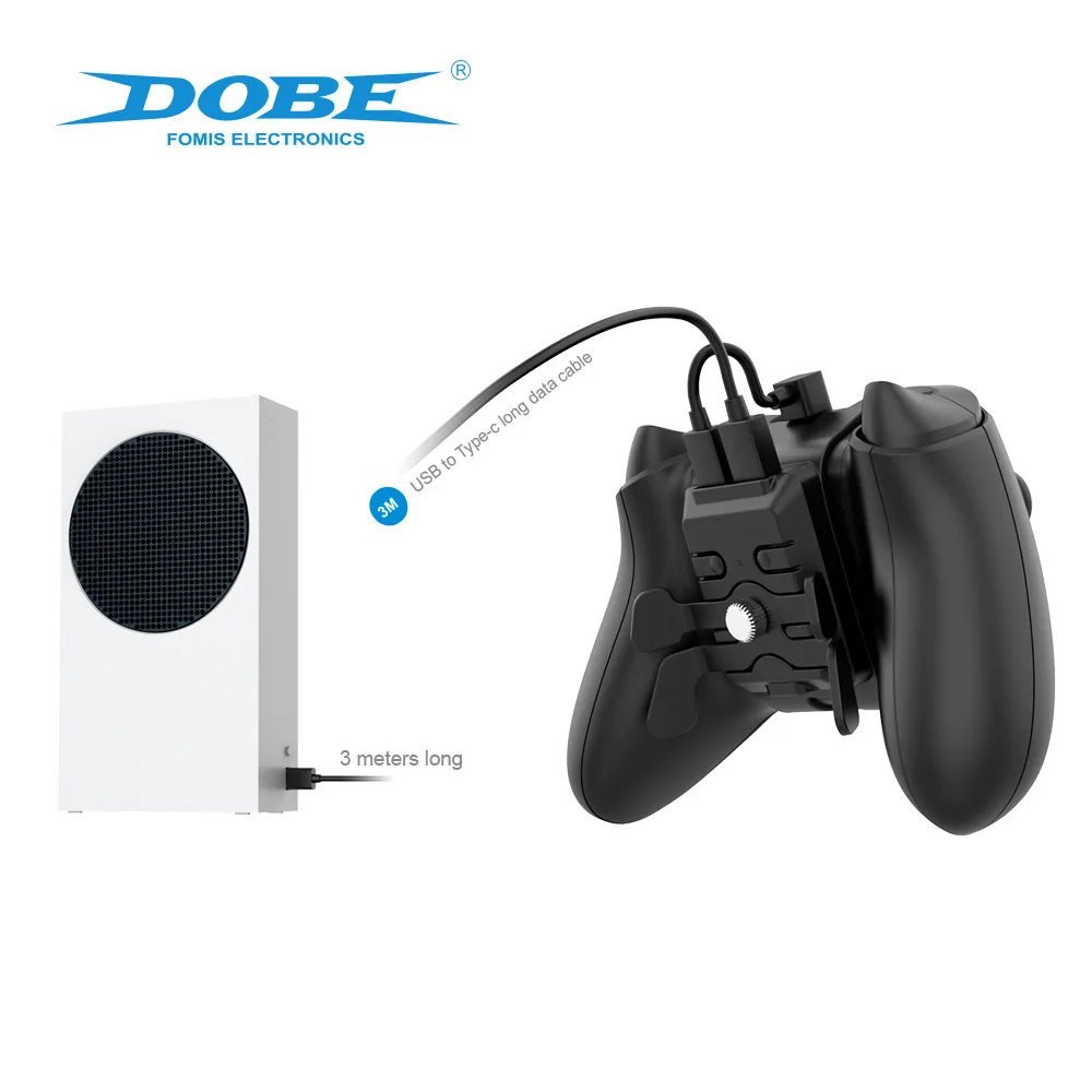 دوبي تحكم زر العودة ل Xbox One S/X سلسلة S/X مرفق استبدال الخلفي تحكم مجداف مع كابل بيانات نوع c