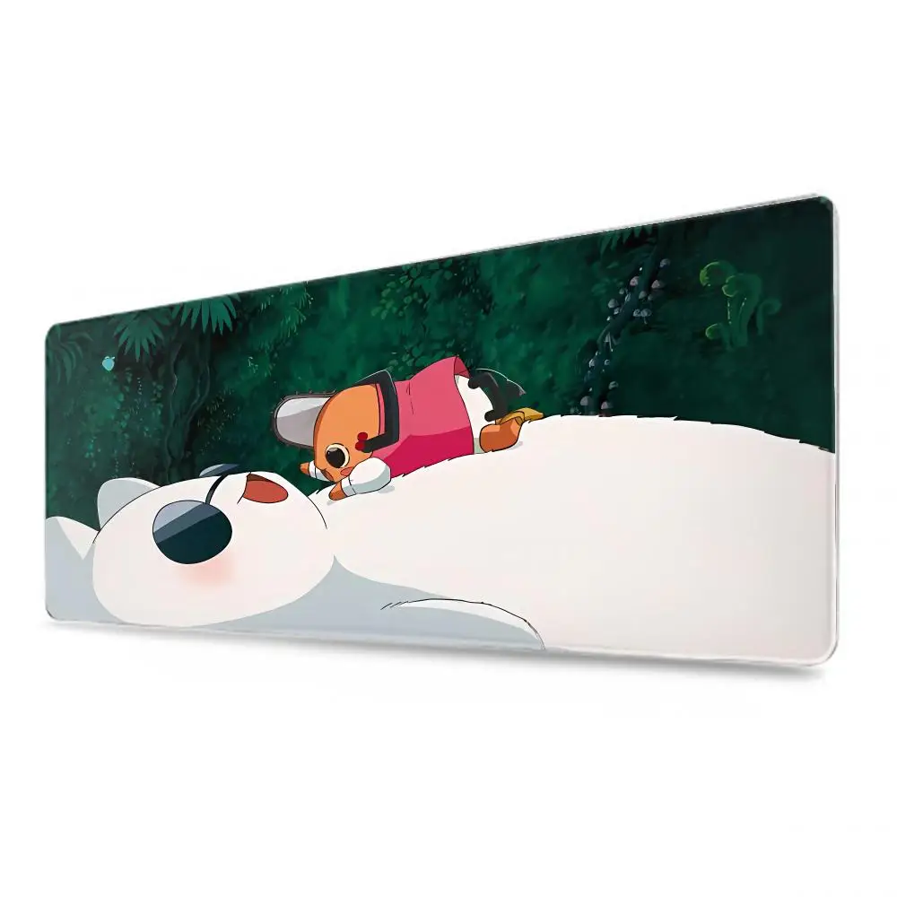 Pochita and its friend Chainsaw Man Mouse Pad Tablet Laptop xl desktop mouse mat cute HD printing keyboard pad Player 90x40 cm