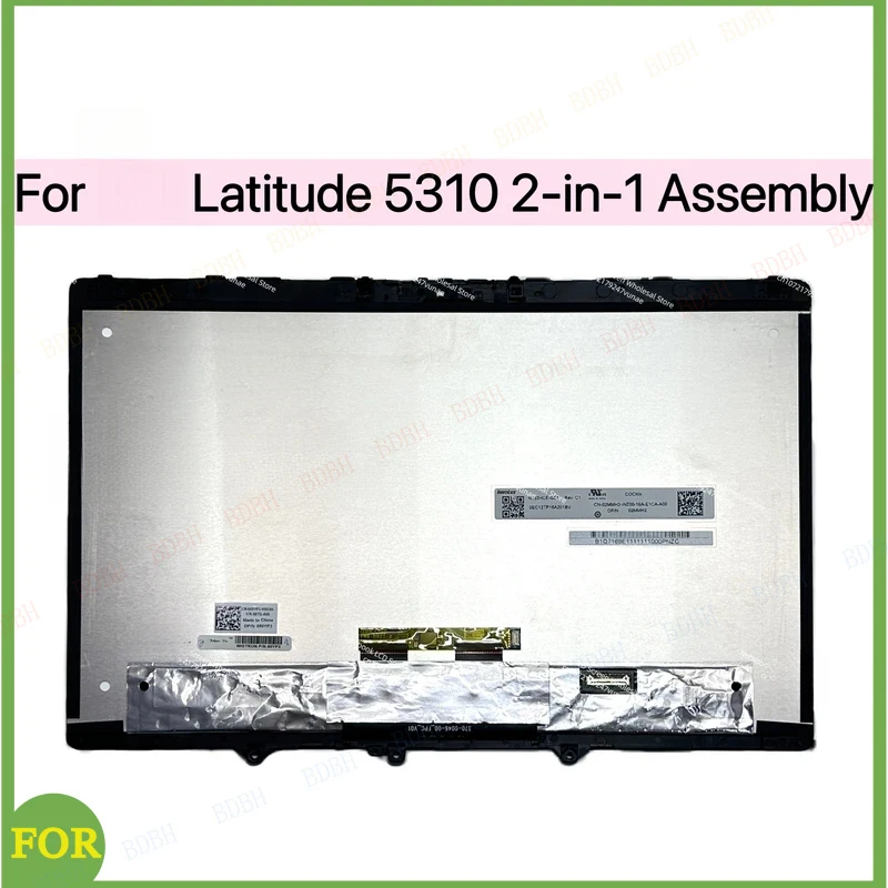 

Сенсорный экран BDBHLCD в сборе для Dell Latitude 5300 2-в-1, 5310 2-в-1, 5330 P96G P96G001 P96G003, сменная панель дисплея 5320
