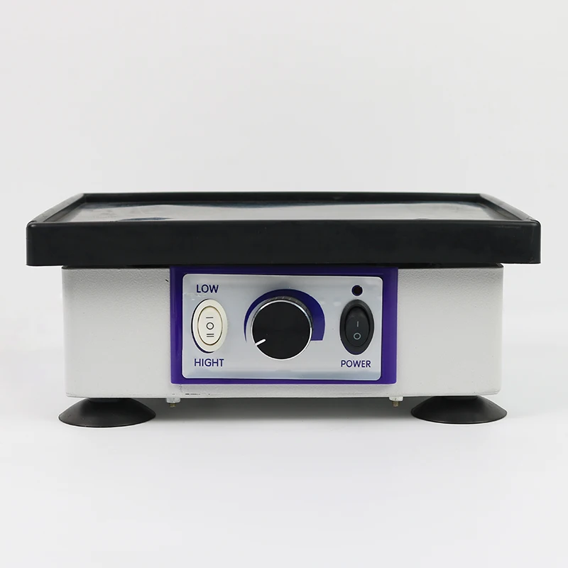 CE Approved Dental Heavy Square Table Vibrator Plaster Powder Liquid Mixture Oscillator Lab Equipment