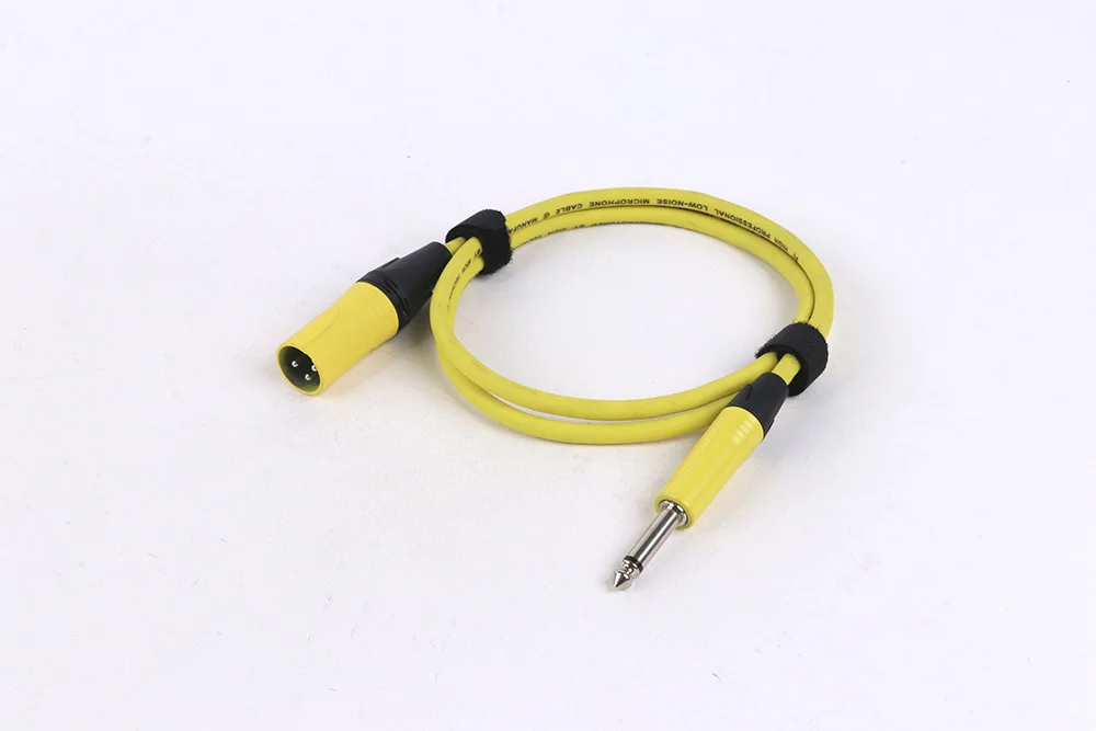 6,35 mm TS-Stecker auf 3-poliger XLR-Stecker/Buchse, Verbindungs-Audio-Verlängerungskabel für MIC Active Speakers, Bühnen-DJ-Studio-Audiokonsole – Detail 6
