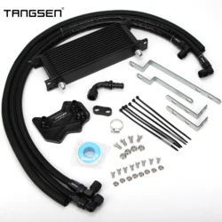 Engine Oil Cooler Kit For VAG Golf MK5 MK6 R 2.0T EA113 Volkswagen Audi Series Radiator Engine Oil Filter Adapter