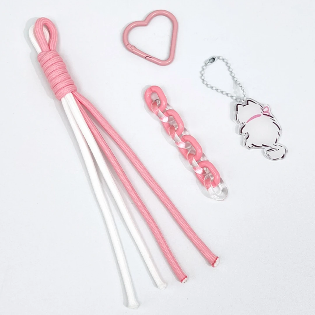 

Тканая веревка ручной работы с акриловым кулоном в виде кота, брелок для мужчин и женщин, персонализированный рюкзак, подвесная цепочка, сумка, подвесное украшение