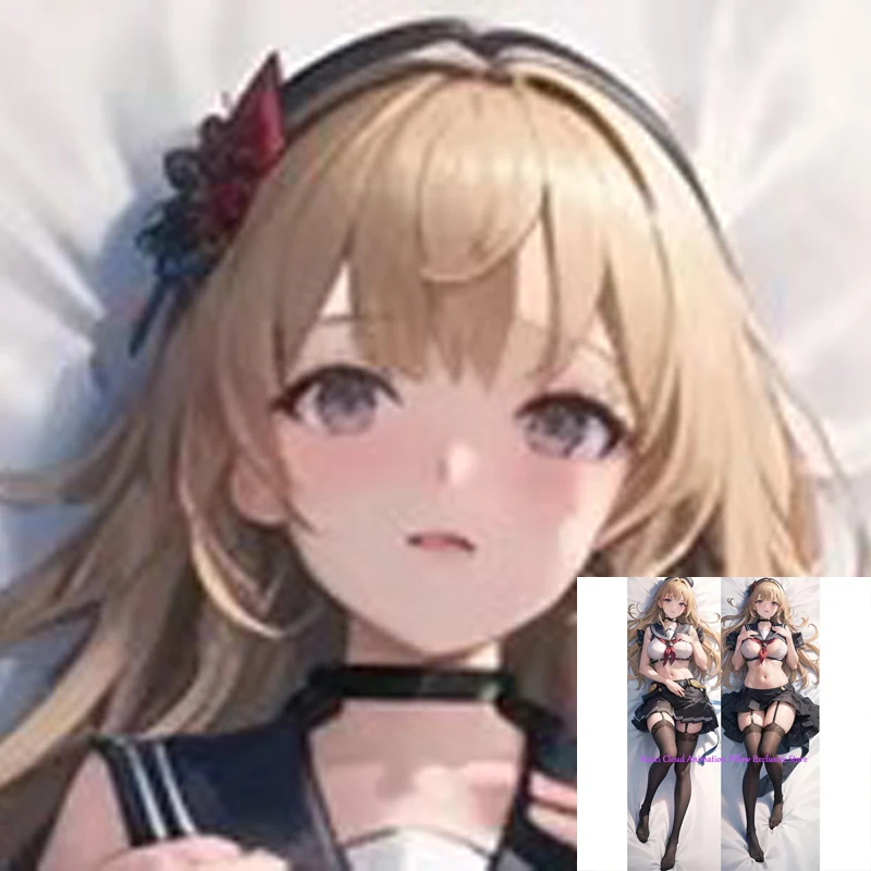 

Dakimakura Anime Pillow Cover Beautiful Girl Sided Print 2Way Cushion Gifts