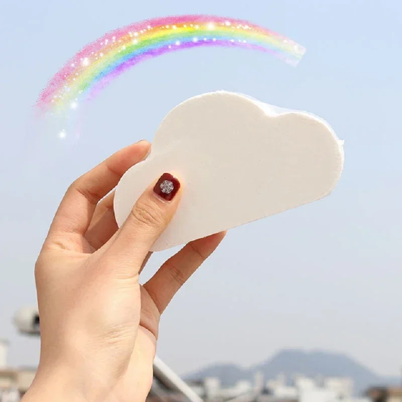 Sdotter ใหม่ Natural Skin Care Cloud Rainbow เกลืออาบน้ํา Exfoliating Moisturizing Bubble Bath Bombs Ball