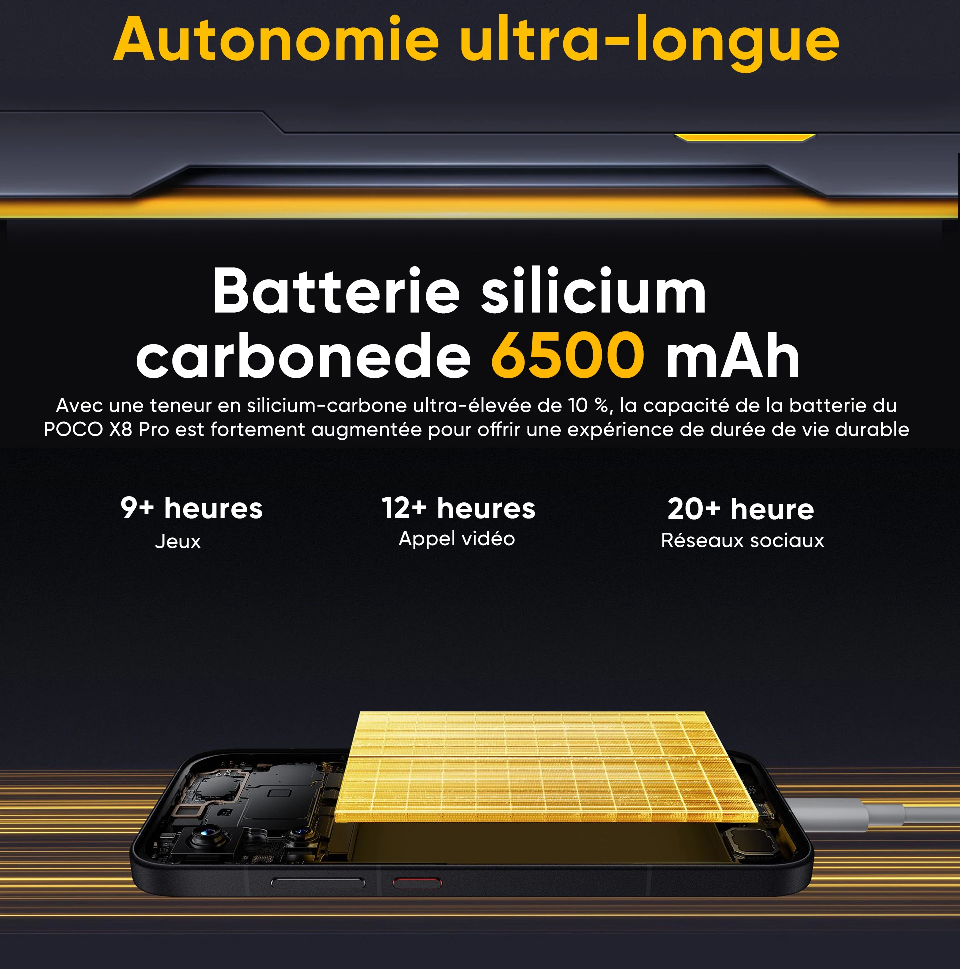 Smartphone POCO X8 Pro 5G Global Version Dimensity 8500-Ultra 6.59" 120Hz 1.5K Ultra-bright AMOLED Display 6500mAh Battery NFC