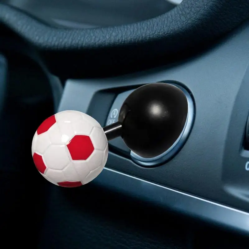 Pulsante per avviare l'auto Pulsante a bilanciere per auto Leva di avvio con un pulsante Pulsante di arresto avviamento motore per auto Joystick decorativo automobilistico