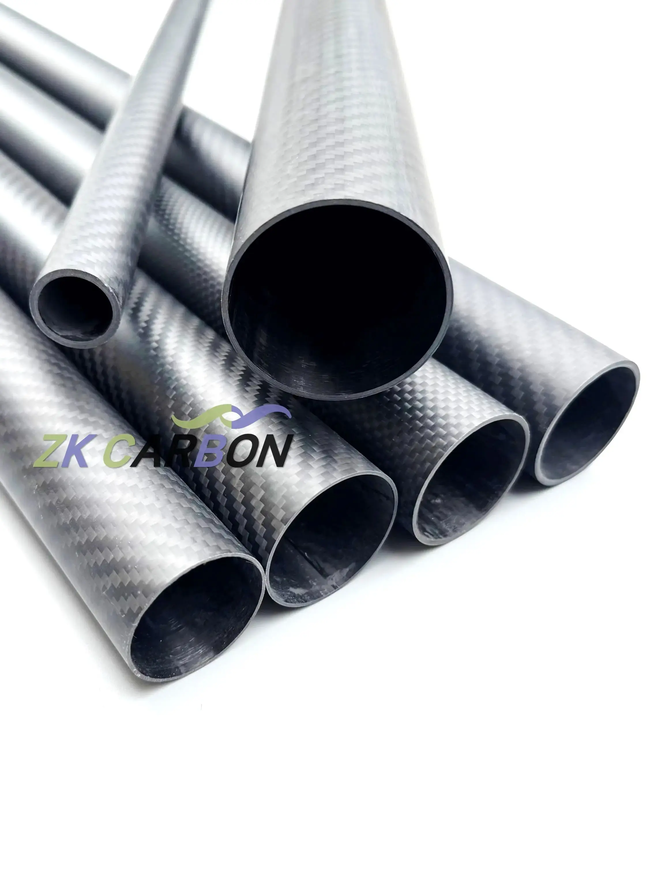Rura z włókna węglowego 1000 mm Twardość 3K Materiał kompozytowy OD 10 mm 12 mm 16 mm 18 mm 20 mm 22 mm 25 mm 28 mm 30 mm 32 mm 40 mm 50 mm 60 mm — zdjęcie 2