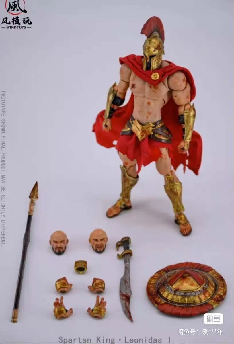 

In Stock: Feng Model Toys (Wind Toys) Eternal Spirit of Sparta King Leonidas I Movable Doll Gift Collection