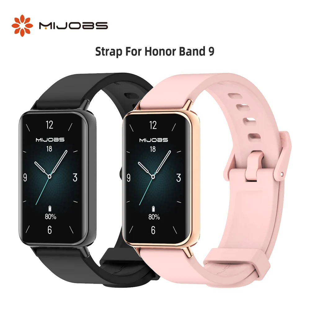 

For Huawei Honor Band 9 Straps Silicone Watchband Bracelet Soft fashion Sport Band Replacement For Honor Band 9 Correa