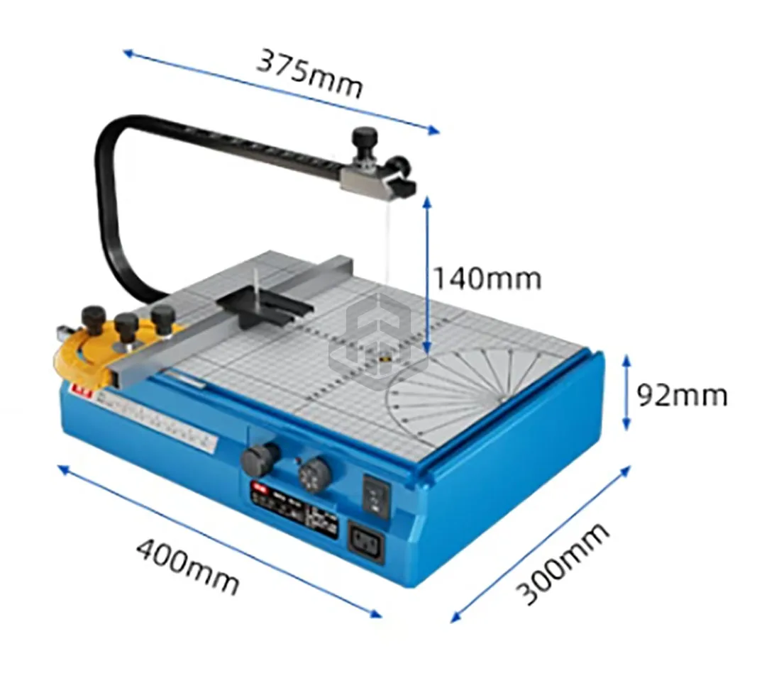 Desktop Hot Wire Foam Cutter With Grid Measuring Table