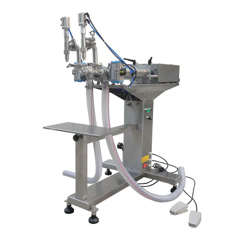 

New Technology Semi Automatic Piston Action Small Chili Bottle Paste Filling Machine and Tomato Garlic Small Juice Filling Machi