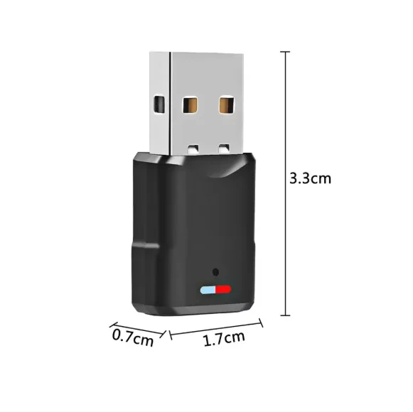 USB Bluetooth 5.3 Audio Transmitter Wireless Adapter For Macbook PC Notebook PS4 Pro PS5 Switch USB Bluetooth Dongle Receiver gallery 5