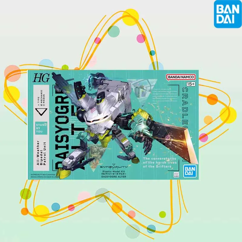 

Высокое качество BANDAI оригинальный GUNDAM SYNDUALITY HG DAISYOGRE аниме фигурка в сборе модель игрушки Коллекционная модель подарки