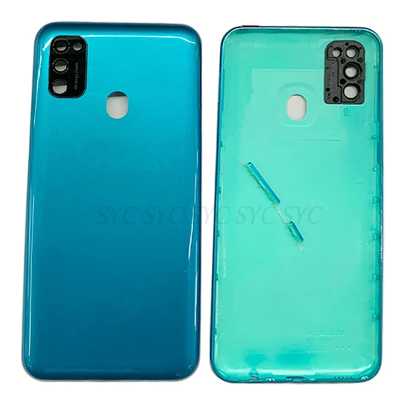 Rear Door Battery Cover Housing Case For Samsung M30S M307 Back Cover with Logo Repair Parts