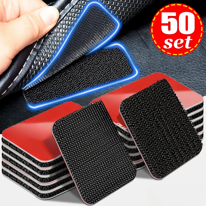 Double Faced Fixing Stickers for Carpet Pad Dashboard Mat High Adhesive Fixed Patch Home Floor Mats Anti Skid Grip Tape Sticker