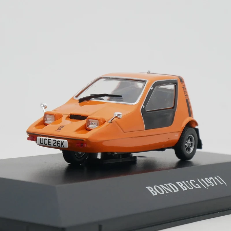 

Ixo 1:43 BOND BUG 1971, литая модель автомобиля, металлическая игрушечная машина, коллекция сплавов, подарки