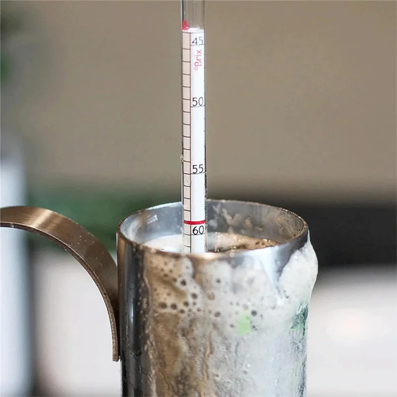 ABBP-메이플 시럽 비중계 테스트 컵 키트 메이플 시럽용 비중계 설탕 함량 측정용 메이플 시럽 용품