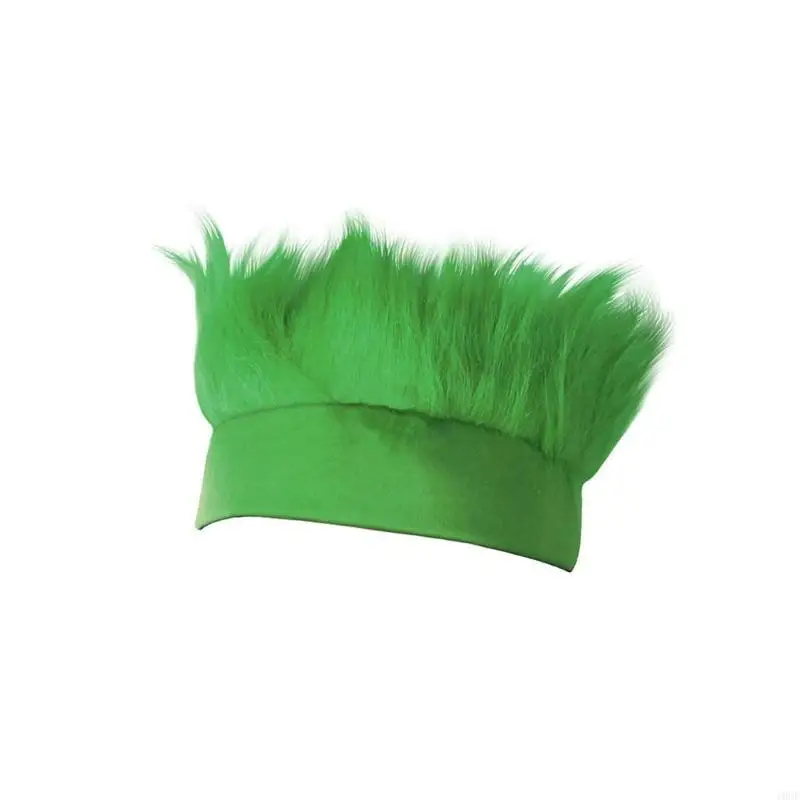 St. Patricks Day Party Green Accessory Hairy Handband Hat LED Glasses Easy Matching with Adults Men Women Costume