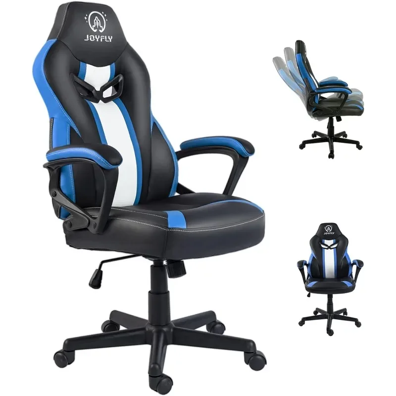 

JOYFLY Gaming Chair, Gamer Chair for Adults Teens Silla Gamer Computer Chair Racing Ergonomic PC Office Chair （Blue）