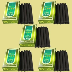 Wholesale 5 Boxes Through Hole Slight Smoke Moxa Stick Wild Wormwood Moxibustion Roll Warm Meridian Acupuntura Massage Therapy