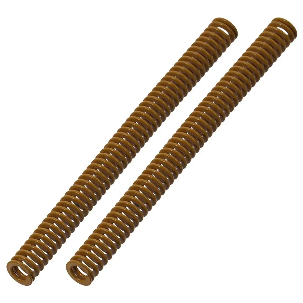 2Pcs 8/10mm OD 3D Printer Die Spring Yellow Mould Die Springs Light Load Compression Springs 3D Printer Electric Part