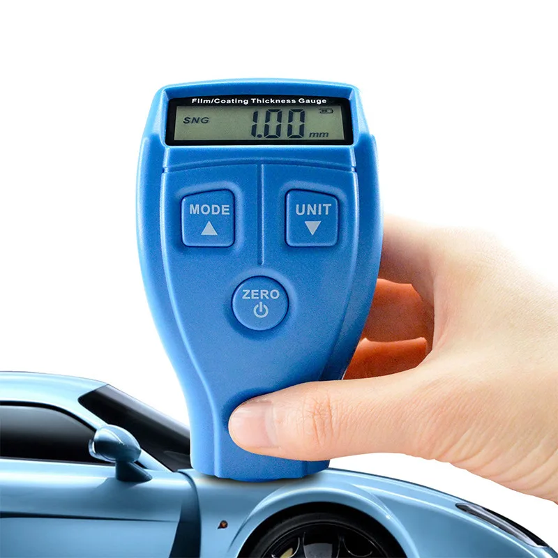 GM200A Coating Thickness Automotive Paint Film Used Car Pigment Paint Thickness Gauge