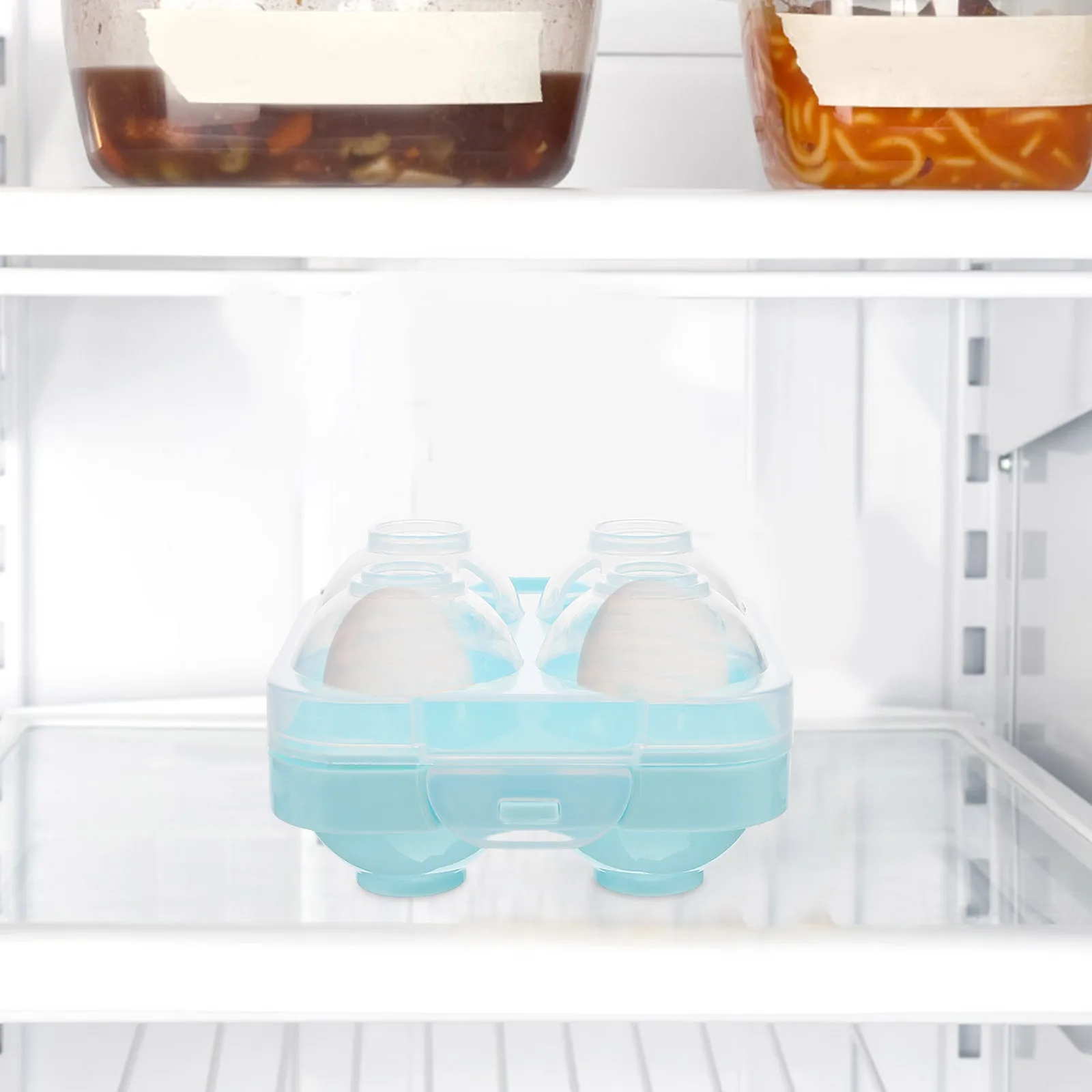 

Egg Storage Box for Refrigerator Organizer Multi-Grid Design Egg Holder Eggs Organizer for Refrigerator