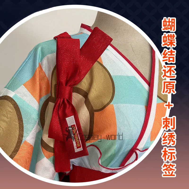 Arknights Myrtle Cosplay Costume Game Cute Colorful Dress Anime Clothes Women Halloween Carnival Party Role Play Uniform