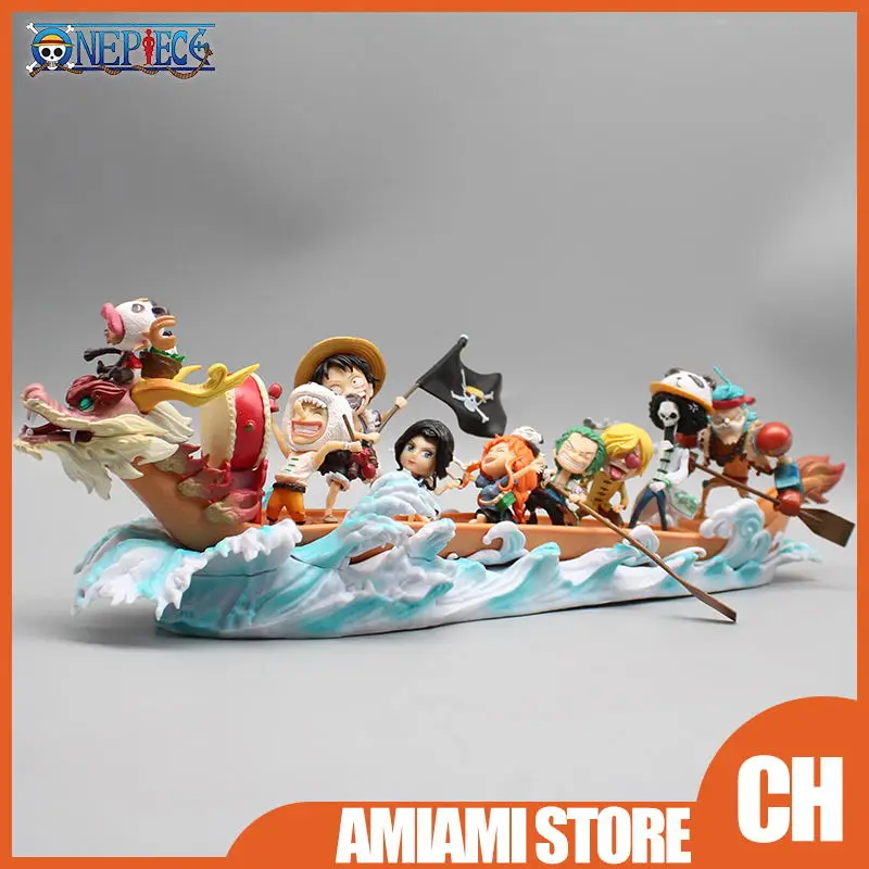 

One Piece Аниме Фигурка 16 см соломенная шляпа Пиратская Обезьяна D. Luffy ророноа Зоро Санджи Nami мультяшная Модель ПВХ коллекционные игрушки