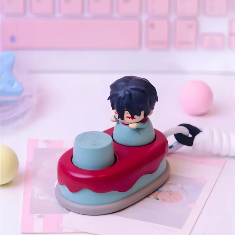 Forest Rain Man Alien Stage Spot Alien Stage Keycaps mecánicos de mano juego de moda caja ciega juguetes decoración de escritorio de ordenador