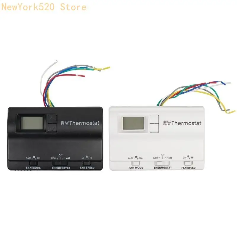 N84C 83303862 Termostato parede calor com 3 modos ajuste para ar condicionado
