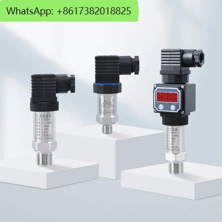 

Промышленный датчик микродавления воды, воздуха, газа, датчик давления с диафрагмой заподлицо, датчик абсолютного давления 4-20 мА