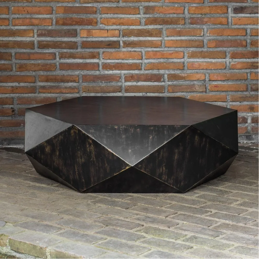 

49.8 inch Coffee Table, Decorative Contemporary Transitional Coffees Tables and Display, Coffee Table for the Living Room