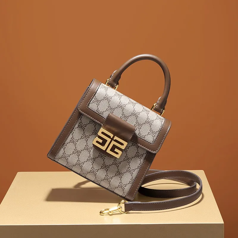 

Высококачественная модная сумка через плечо с принтом в стиле ретро 2025, женская сумка через плечо для телефона, женская сумка-тоут Luxe Sac Femmes