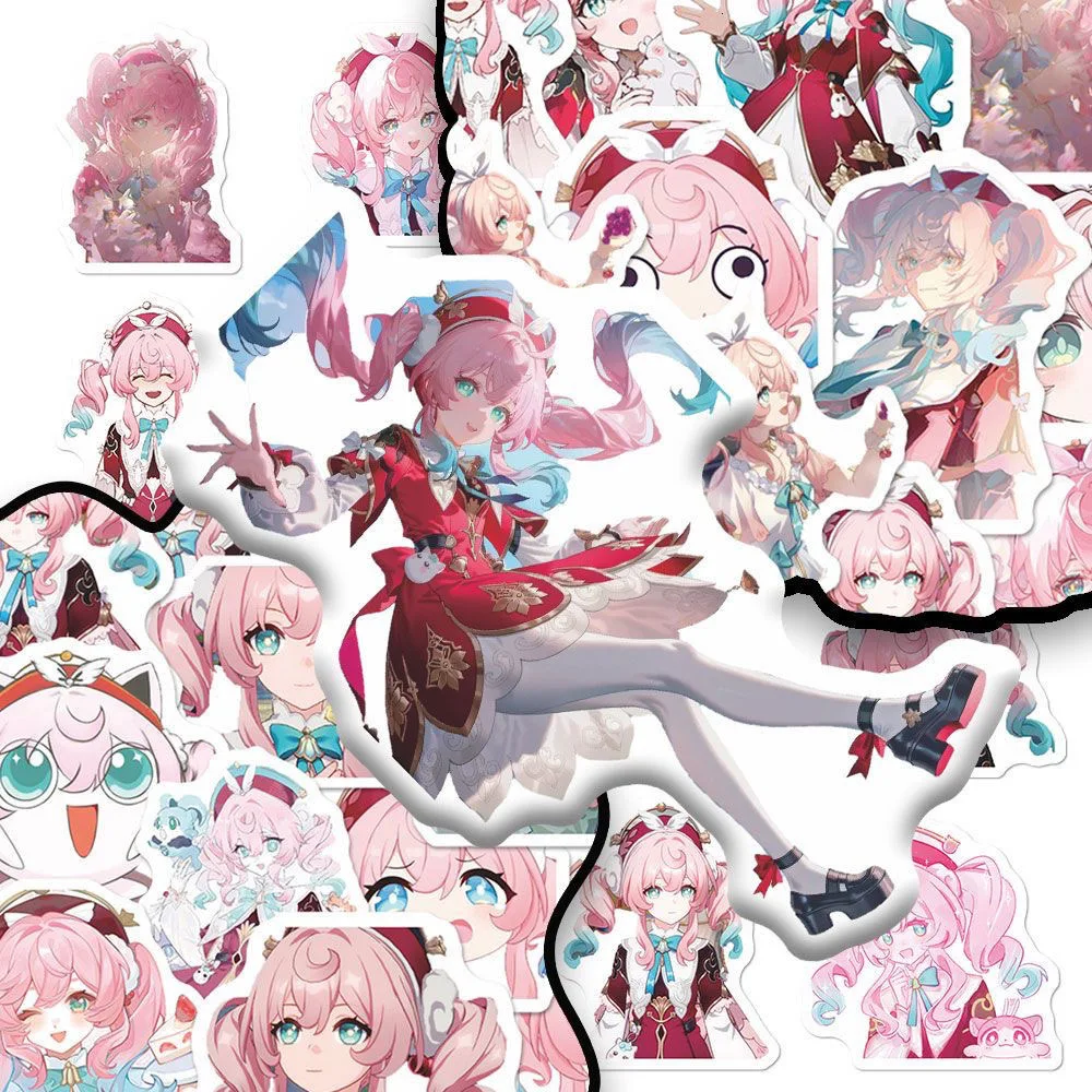 

Sunsyea Honkai: Star Rail Merch Fans Collection Role Stickers Hyacinthia 49 Pieces Anime