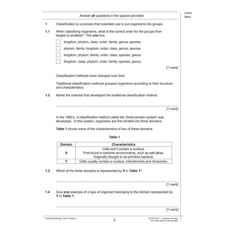GCSE Biology AQA Practice Papers Higher Pack 2 CGP Books Coordination Group Publications 9781782948384 Book