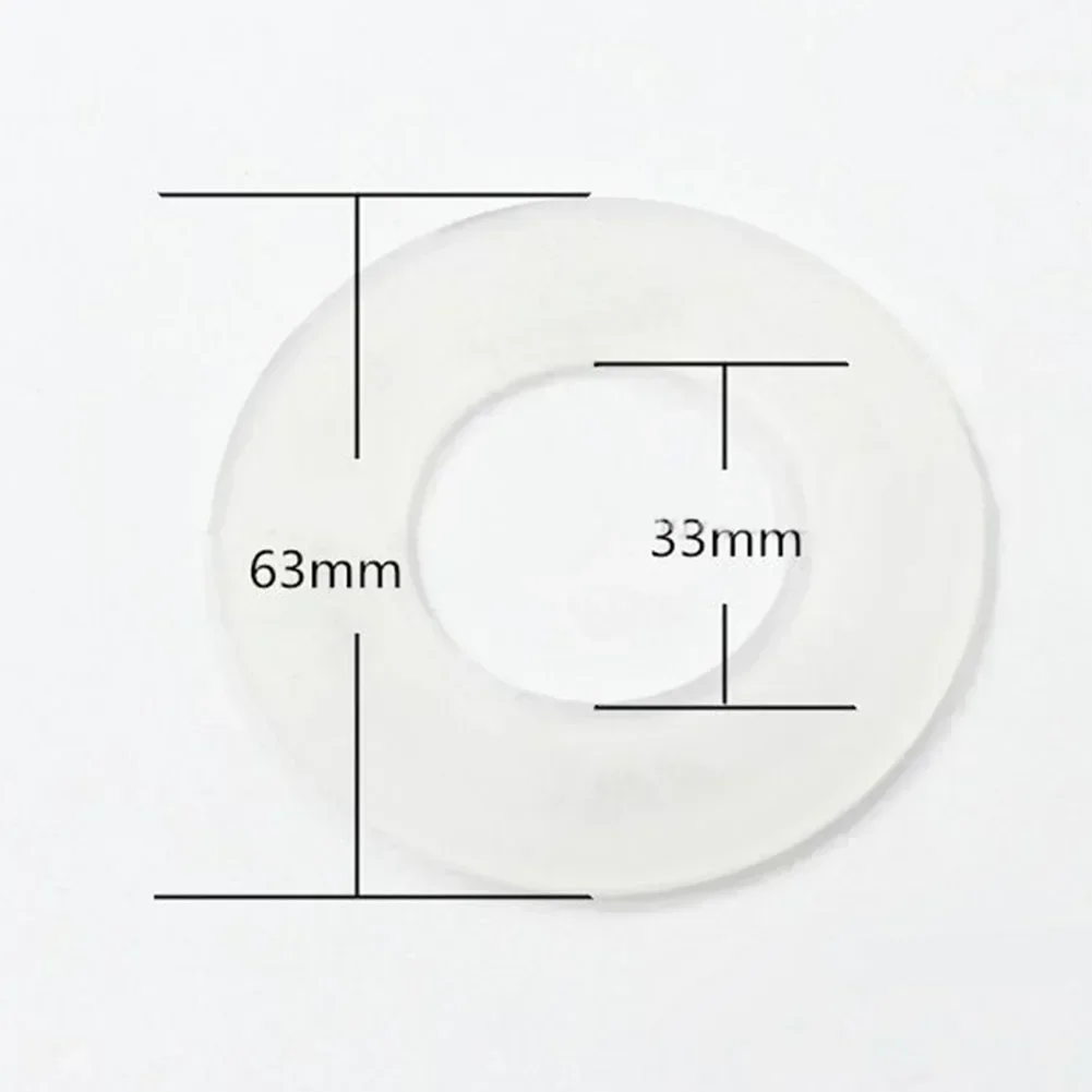 

Flush Valve Seal Color Transparent Flush Valve Diaphragm Outer Diameter 63mm Package Contents 10pc Transparent Color