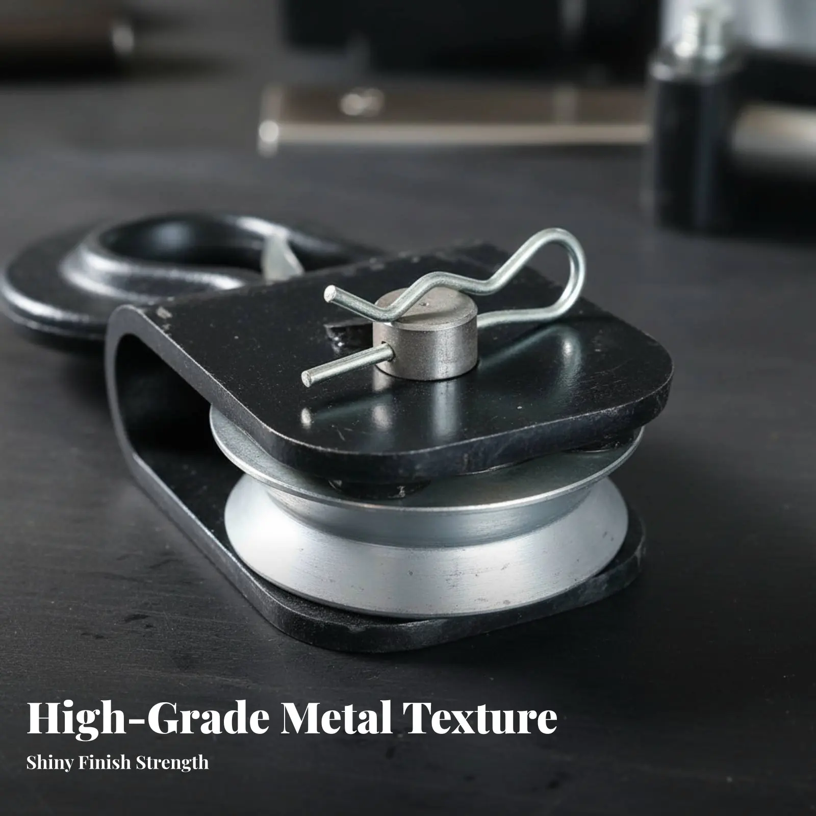 

Блок-ролик для троса из легированной стали, усиленный, износостойкий, для эвакуации и спасательных работ