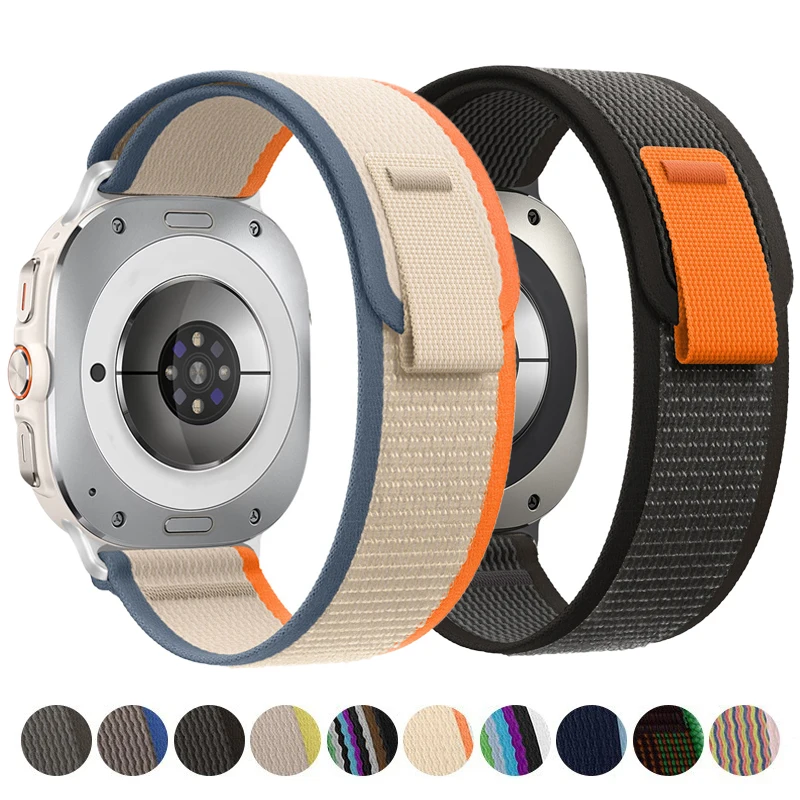

Trail Loop Strap For Samsung Galaxy Watch Ultra Band 47mm Accessories Sport Nylon Bracelet Correa Galaxy Watch Ultra(2025) 47MM
