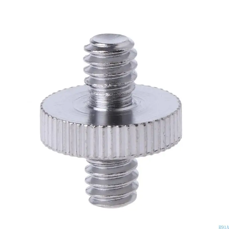 R91A двухглавый 1/4 дюйма мужской резьбы Винт Конвертируйте адаптер для шариковой головки камеры.