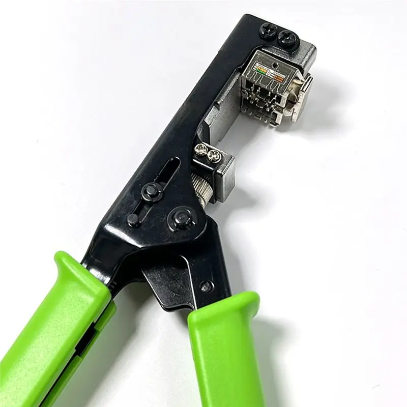 180° Network Module Punch Down Tool Wire Cutter RJ45 Module Key-Stone Jack Termination for CAT5 CAT6 Adapter - view 3