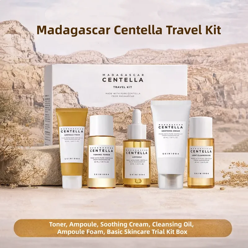 Luxury Skincare Korea - Kit de Viaje Coreano de Centella,